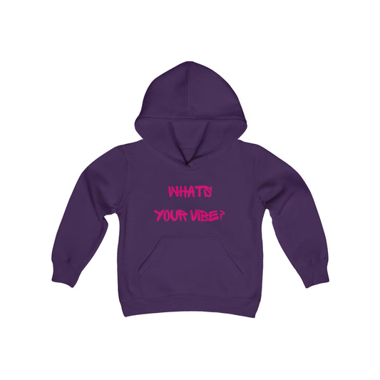 Girl's Vibe Youth Heavy Blend Hooded Sweatshirt