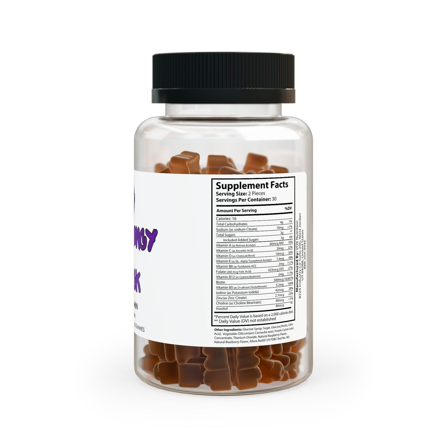 Hair Vitamin Gummies (60 Gummies)