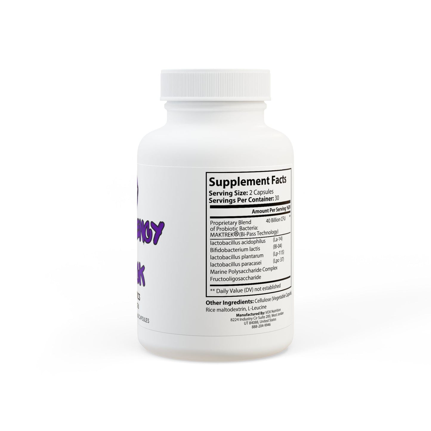 Alien Probiotics Supplement (60 Capsules)