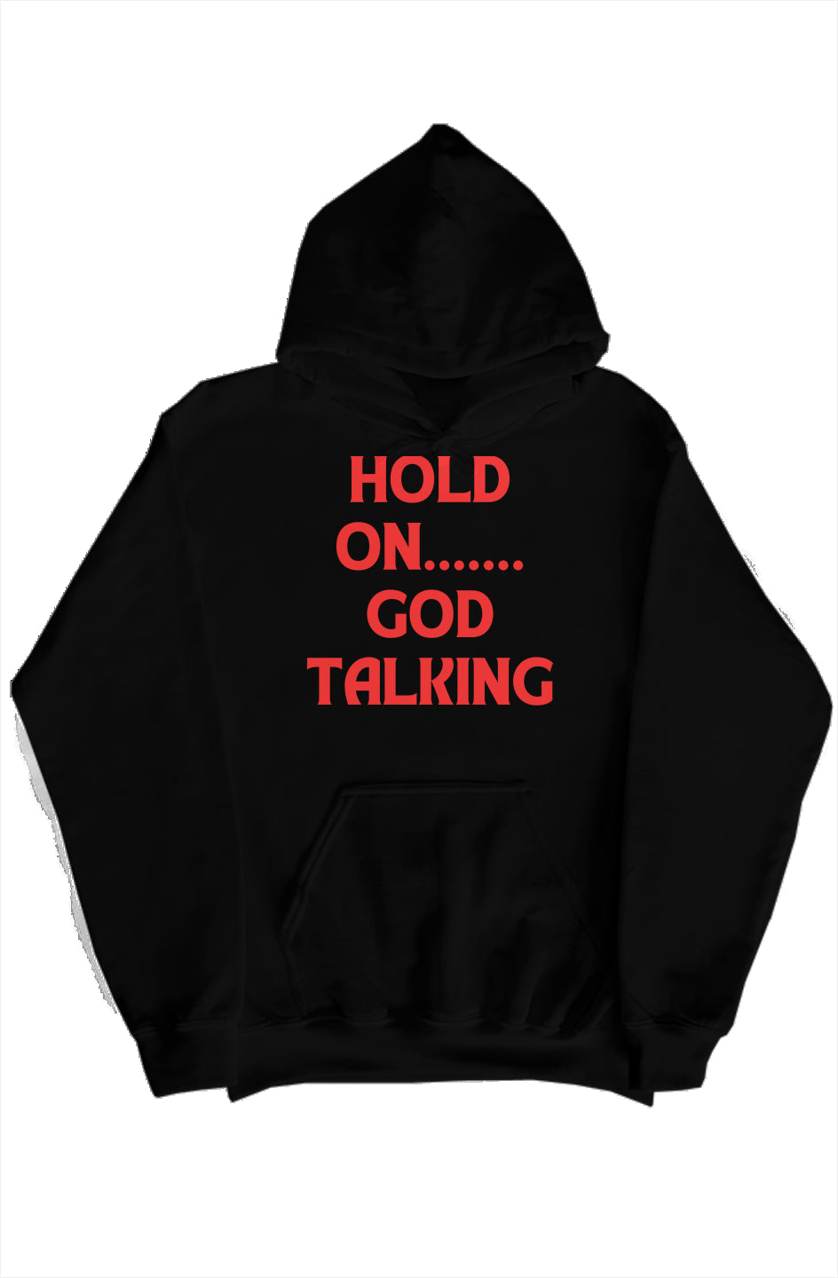 GOD TALK pullover hoody
