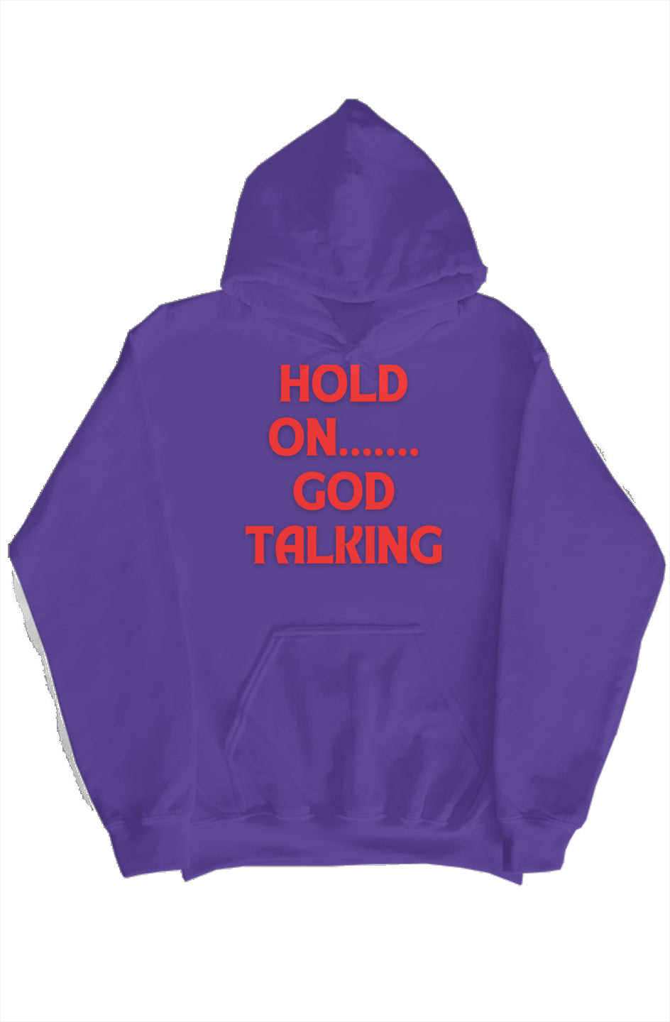 GOD TALK pullover hoody