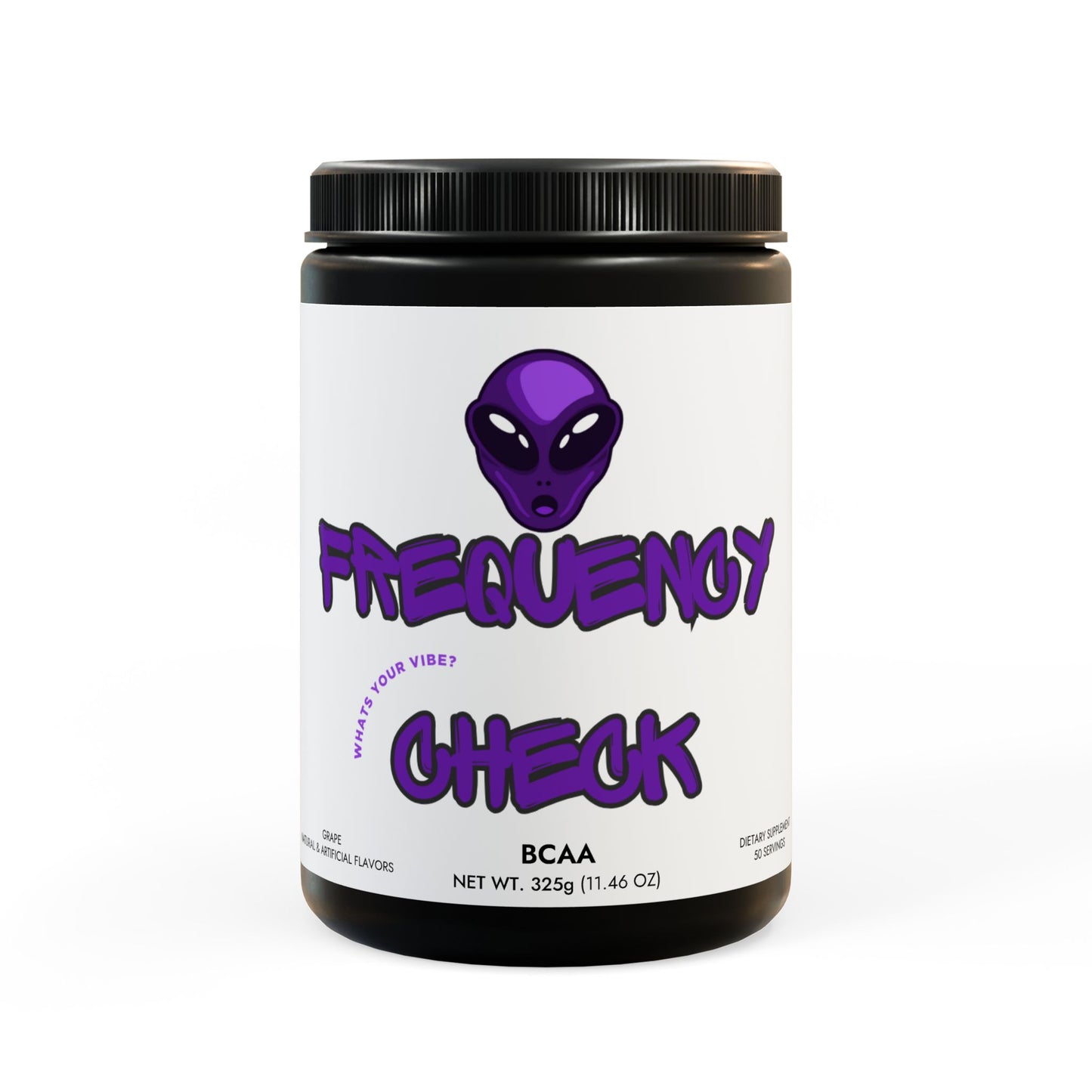 Alien BCAA Supplement, Grape (325g, 11.46oz, 50 servings)