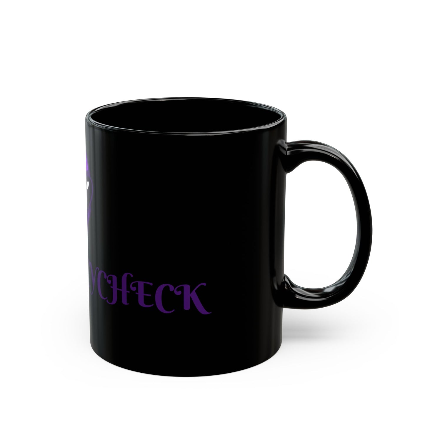 FREQUENCYCHECK Black Mug (11oz, 15oz)