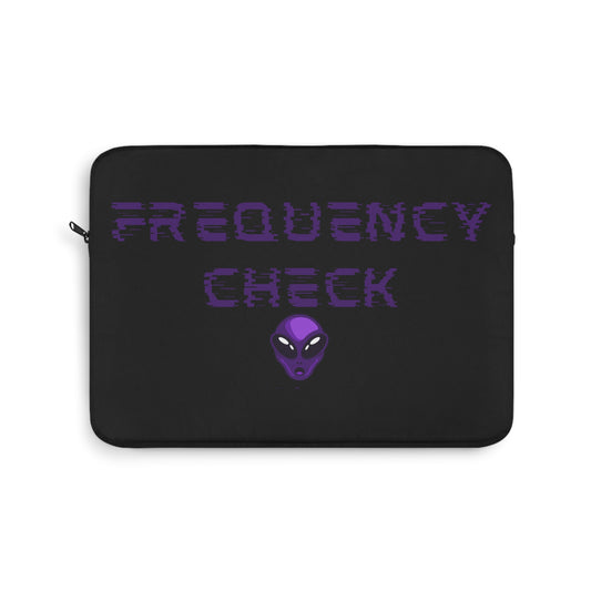 Frequencycheck Laptop Sleeve