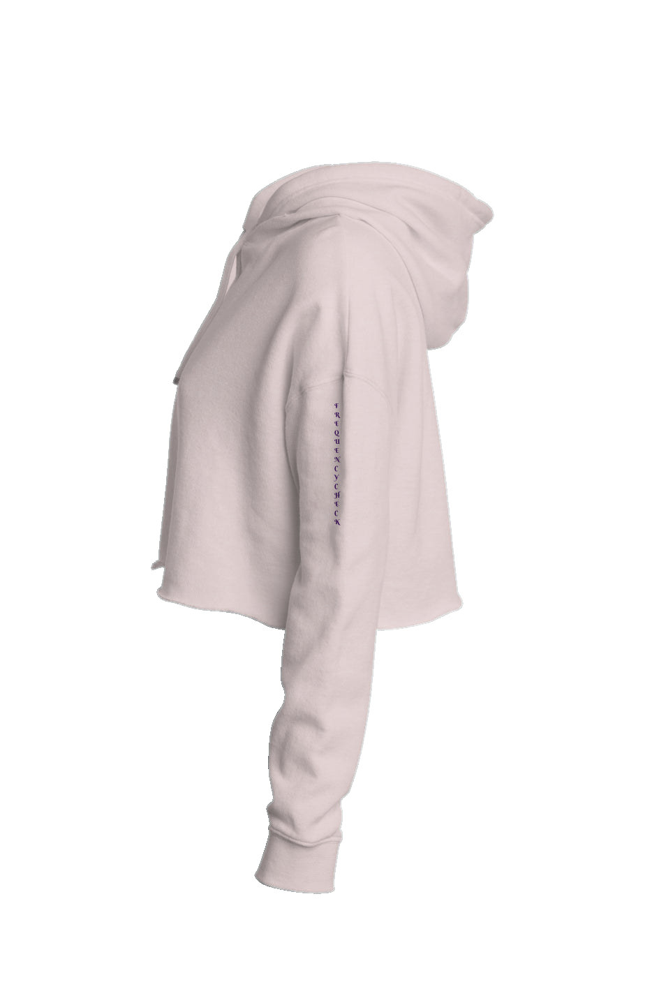 FREQUENCYCHECK Lightweight Crop Hoodie