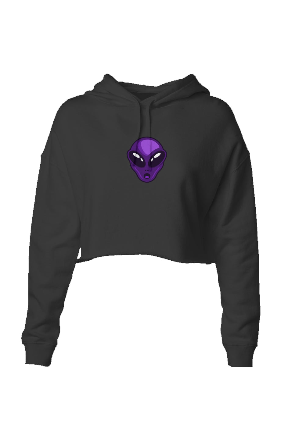 FREQUENCYCHECK Lightweight Crop Hoodie