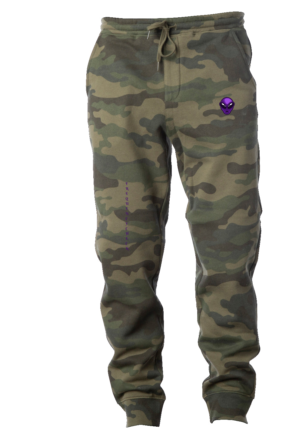 FREQUENCYCHECK Camo Joggers