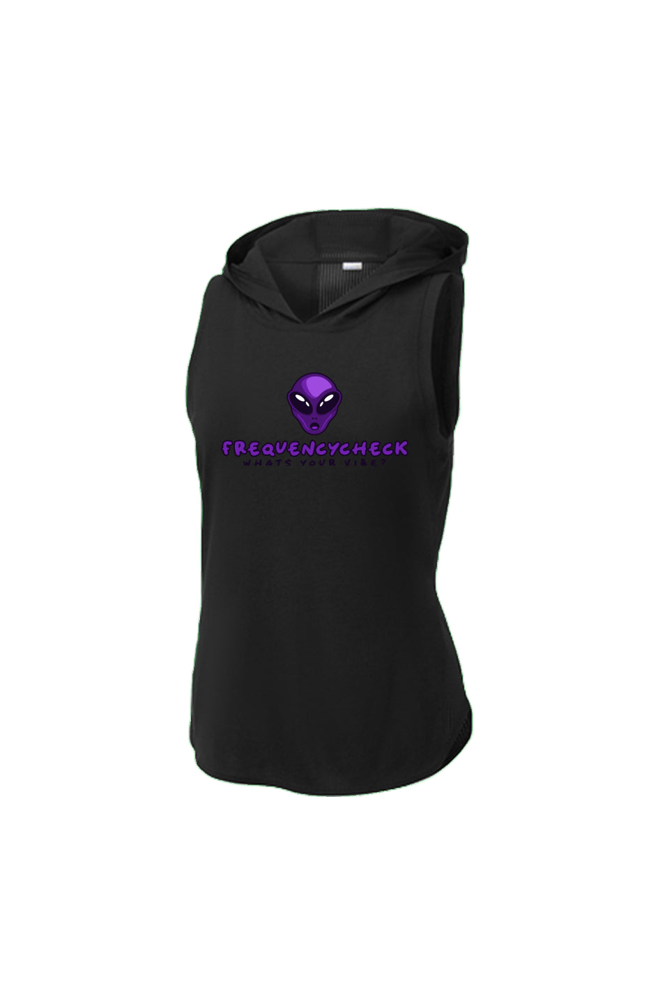 FREQUENCYCHECK Triad Solid Hoodie Tank