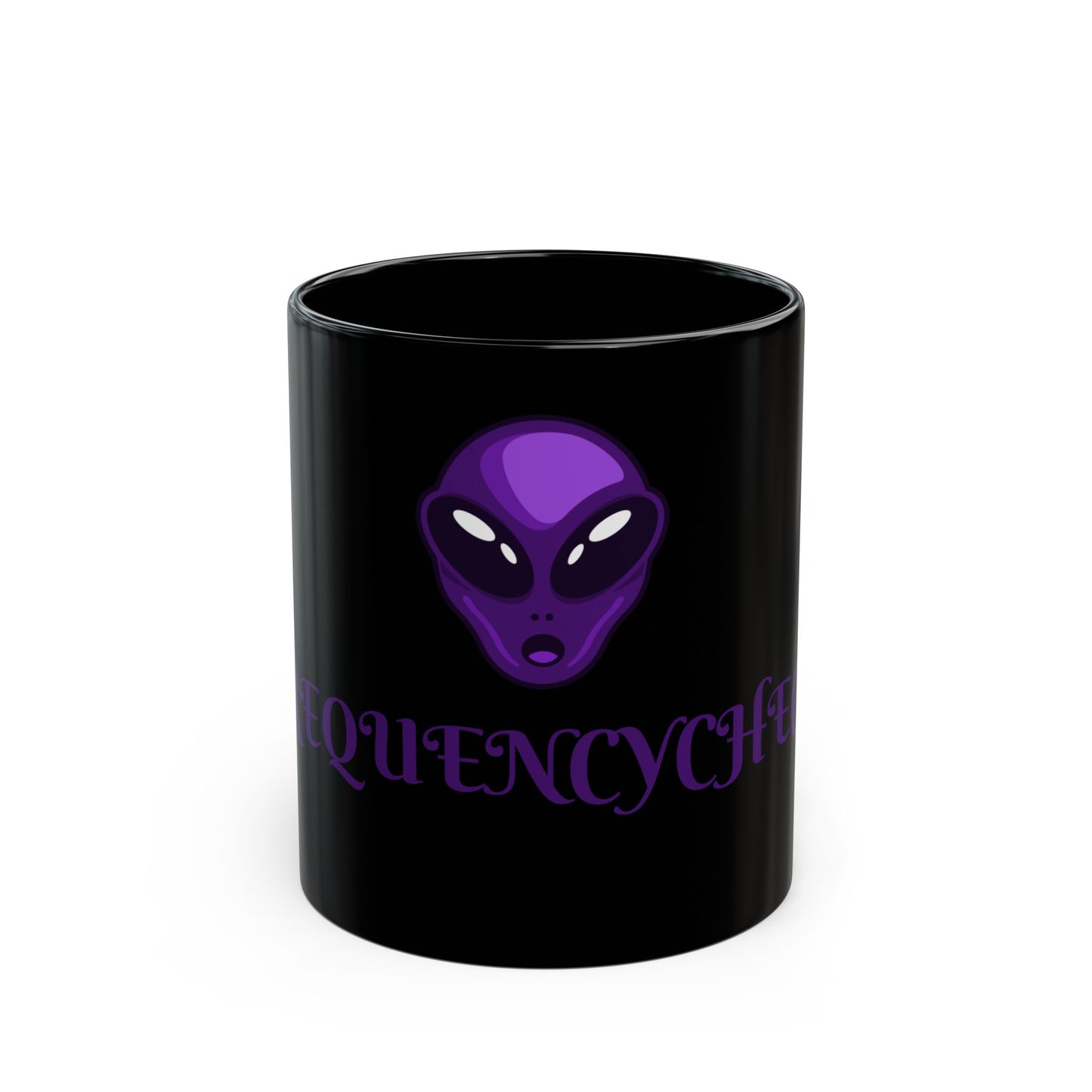 FREQUENCYCHECK Black Mug (11oz, 15oz)