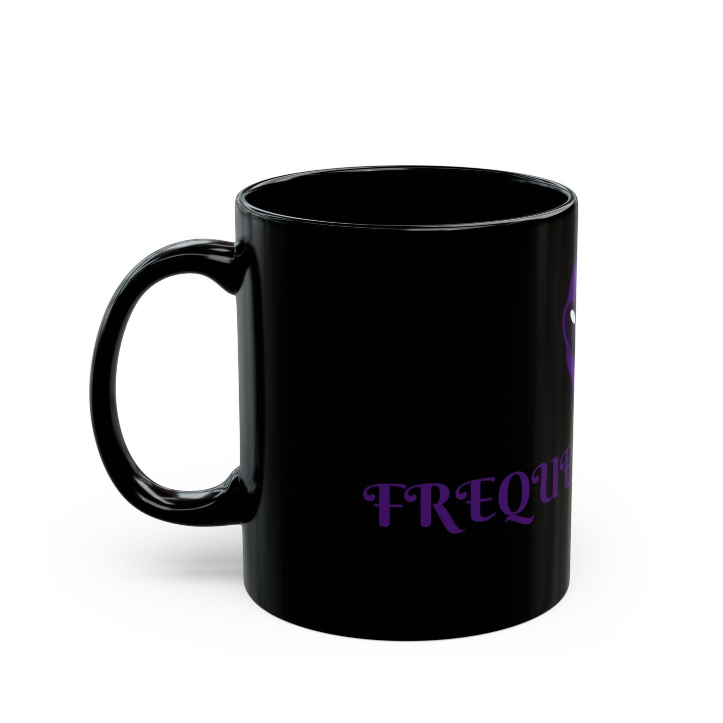 FREQUENCYCHECK Black Mug (11oz, 15oz)